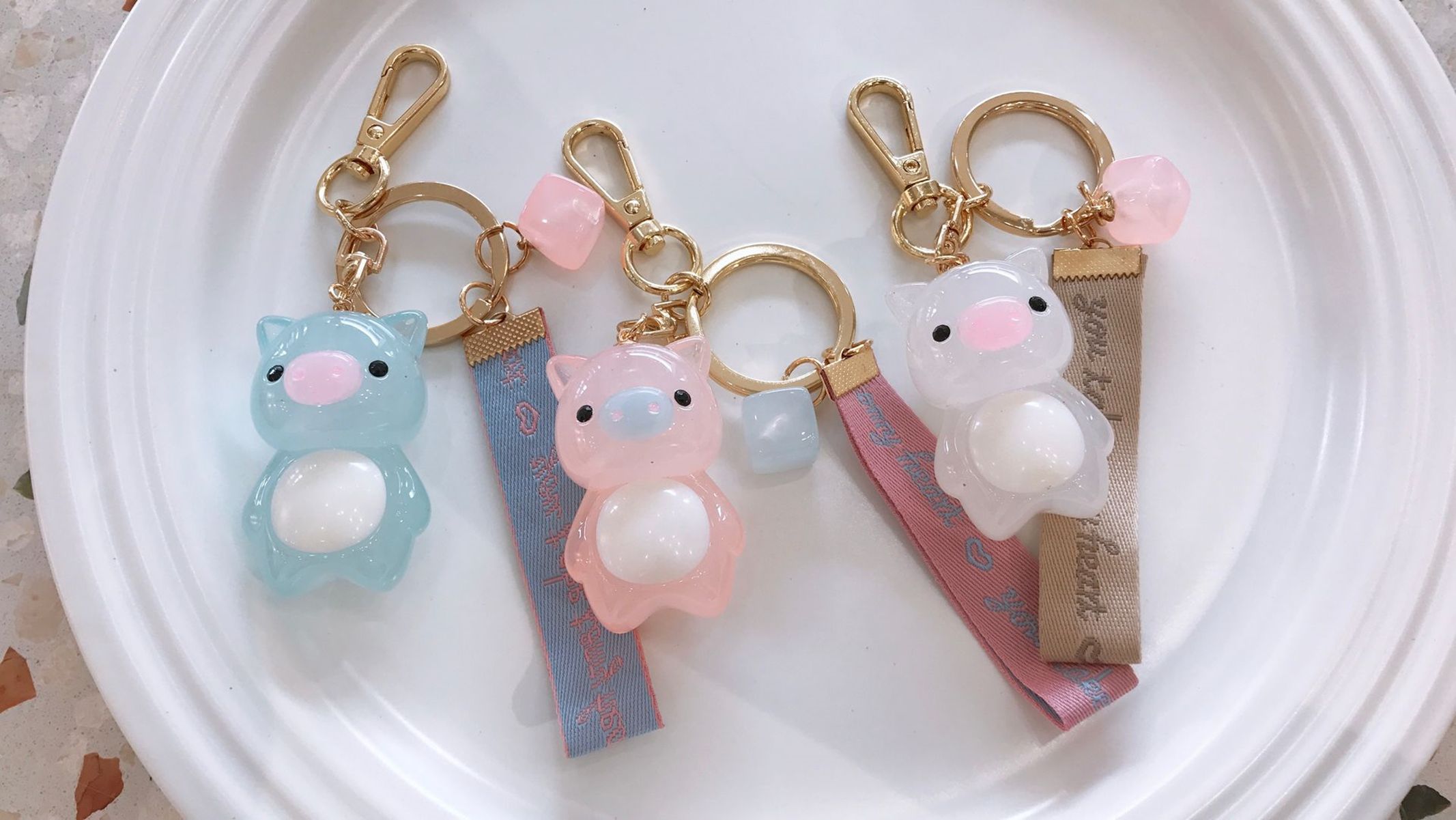 Yiwu Selection lovely pig pendant /8431