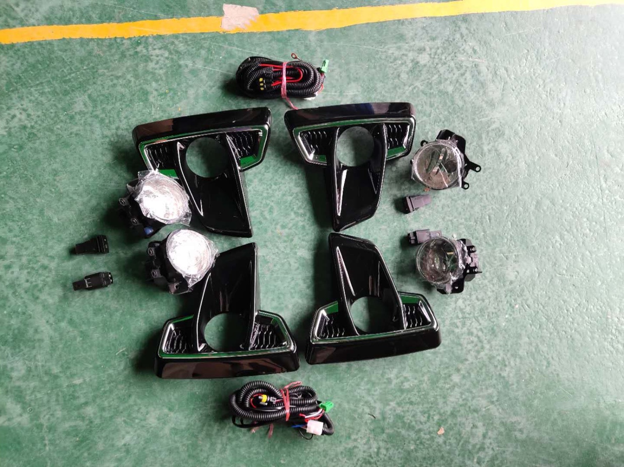 Specialized production of fog lamp dedicated automotive parts with original factory quality