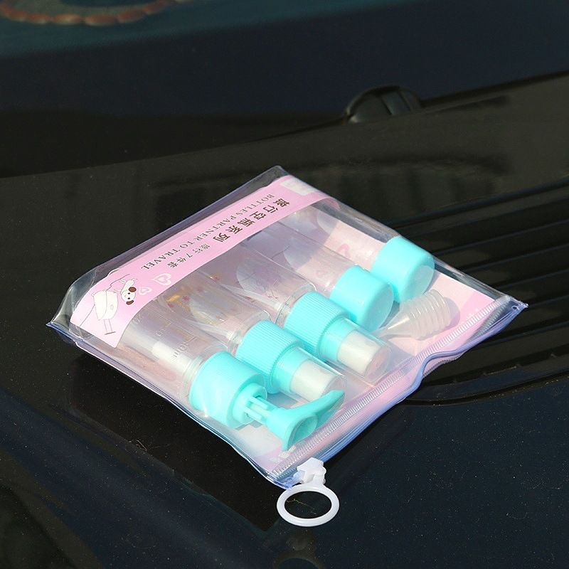 旅行收纳套装7件套空瓶化妆品分装瓶旅行便携分装瓶26410详情图3