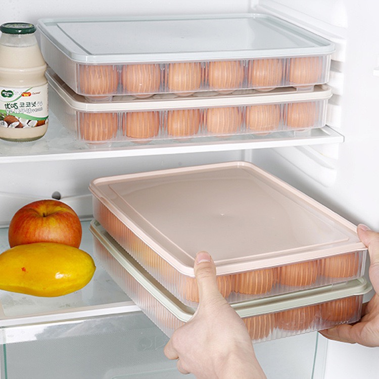 Kitchen 24 egg carton refrigerator tupperware portable picnic egg storage box plastic egg carton egg carton egg carton egg carton egg carton thumbnail