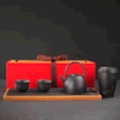 陶艺茶具细节图