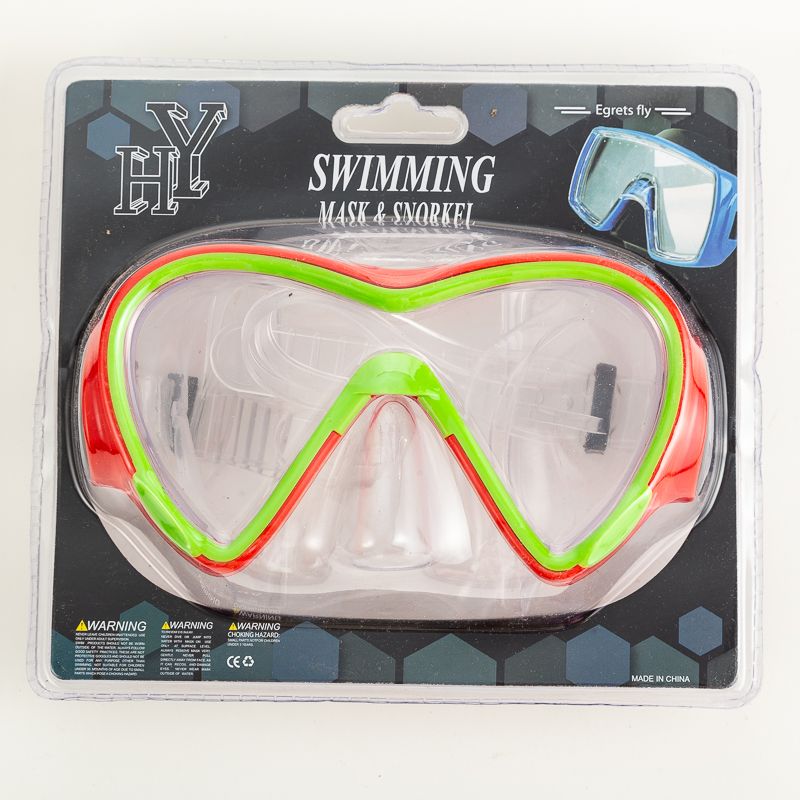 大框潜水面镜潜水镜套装潜水用品成人面罩大框泳镜男女8018TTA图