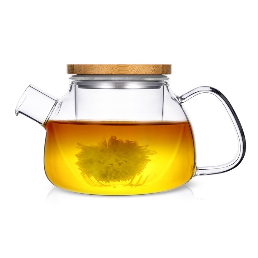 Glass teapot