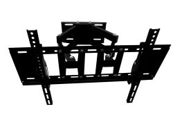 Stretch the LCD TV hanger and TV frame with both arms detail image 1