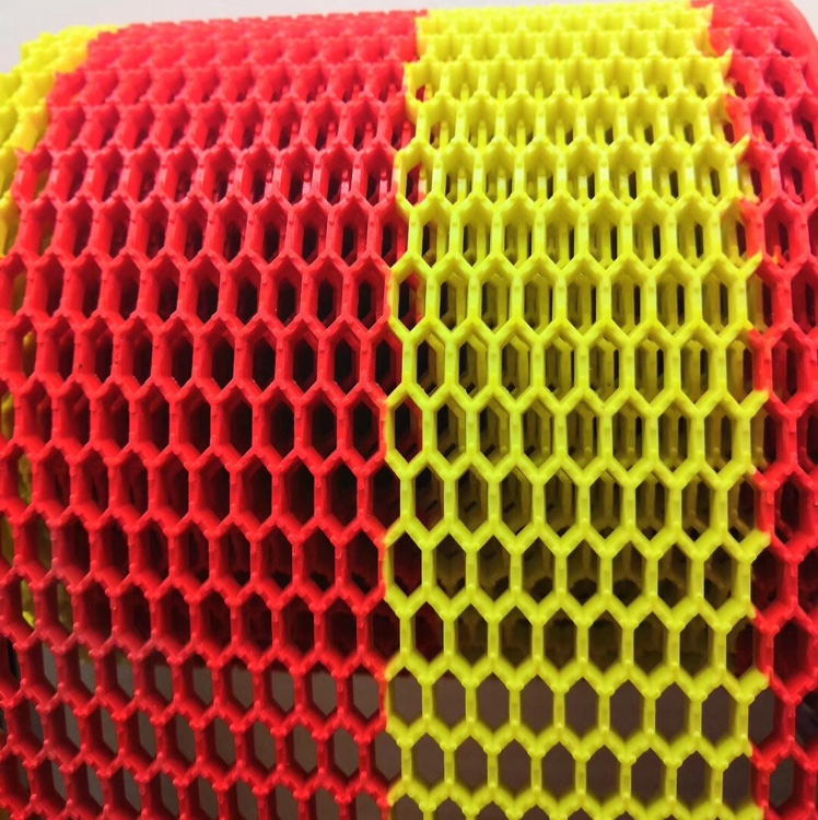 双色内六角地垫可裁剪可订制防滑耐磨pvc浴室镂空垫