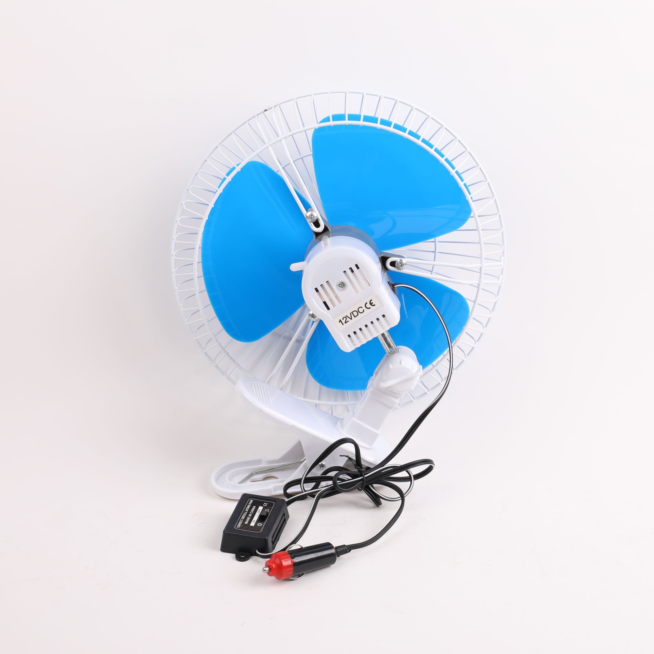 Manufacturers direct 10 "half cover car car fan 12V24V Specification drawing