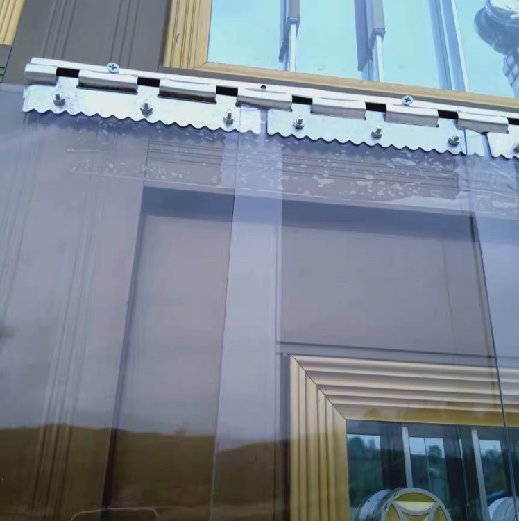 软门帘夏季防蚊空调透明PVC塑料隔断挡风冷气皮帘 子店铺商用家用