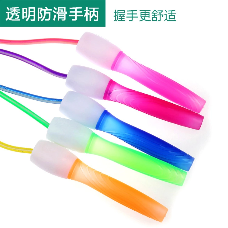 Factory direct sales of PVC skipping ropes, children's and adults' sports products, special training plastic skipping ropes for students' physical education and the high school entrance examination Application Scenario