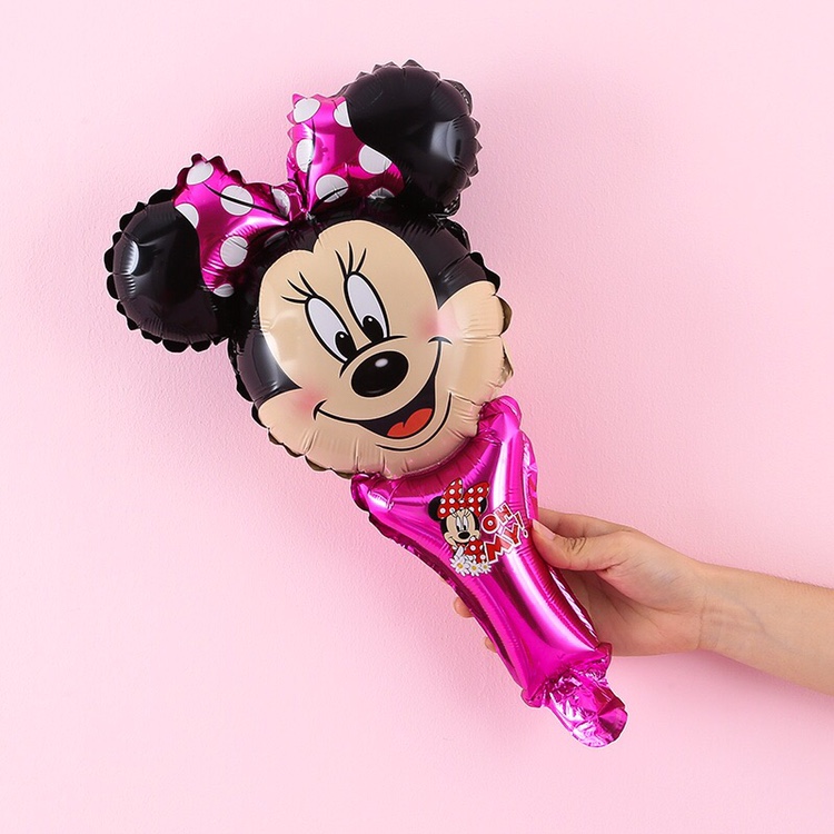 Children's hand stick aluminum foil balloon