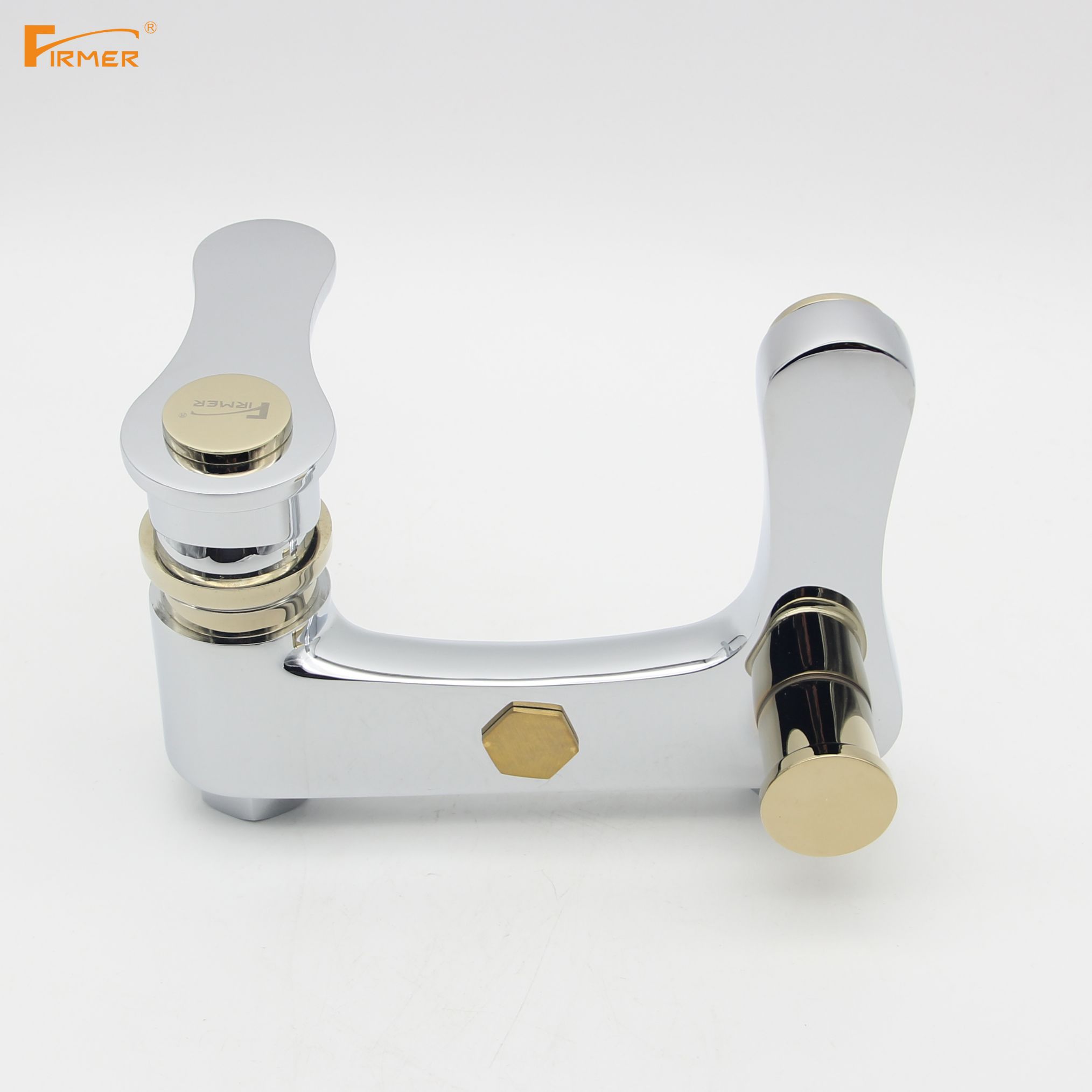 FIRMER single gold shower flower sprinkler faucet Hot and cold bathtub faucet shower faucet Specification drawing