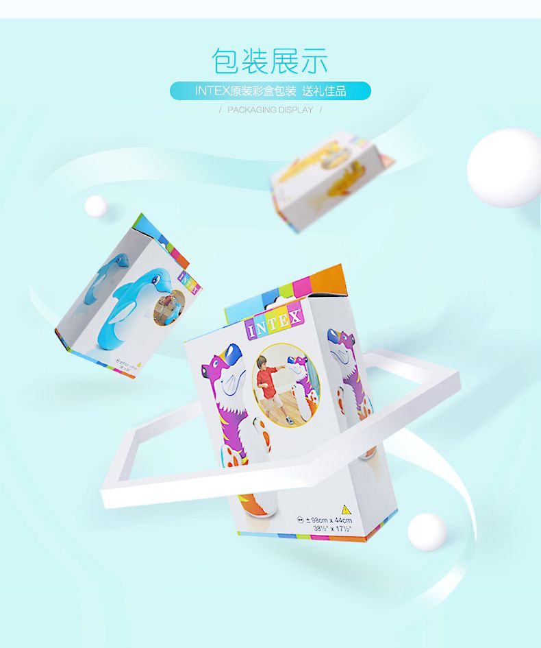 INTEX充气不倒翁玩具宝宝大号小孩儿童拳击锻炼充气益智玩具44669详情5