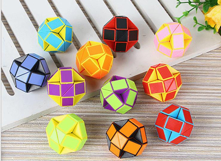 Mini Versatile Magic Ruler, children's educational spherical Rubik's cube, intellectual early education toy, Gumball, children's gift, Changle PP