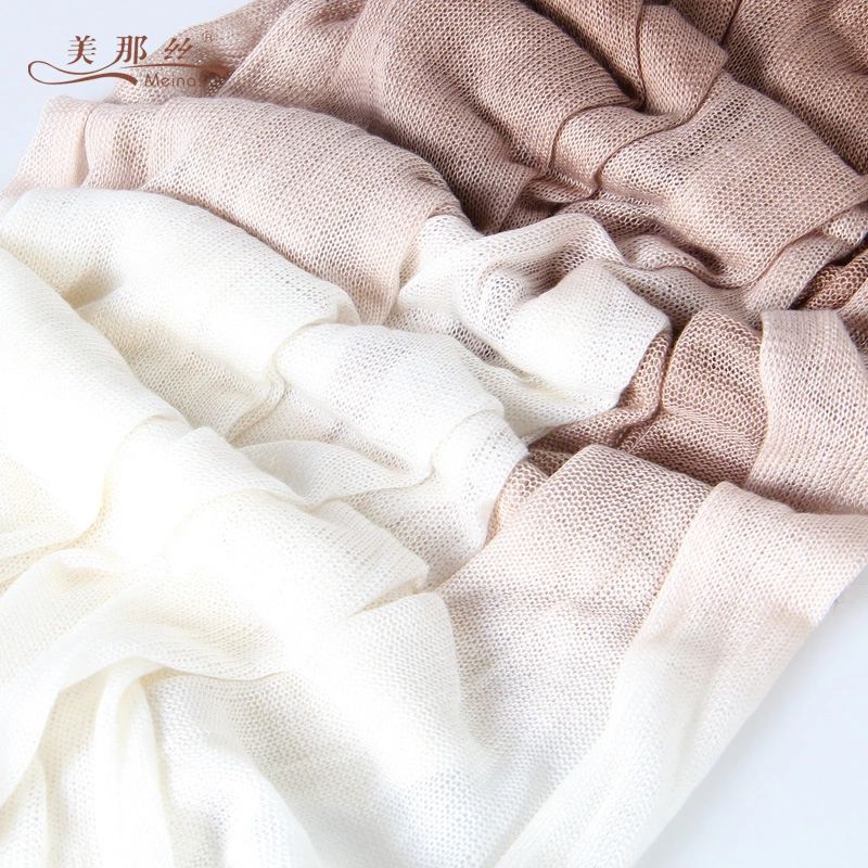 2020 Meina Silk Supply Hanging Dye Matching Color Warm Fashion Warm Bib Factory Direct Sales Application Scenario