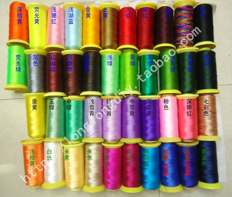 3/6/9/12/15 Stranded thread/Nylon thread/nylon tassel thread/DIY bracelet beaded thread/Nail drawing thread detail image 6
