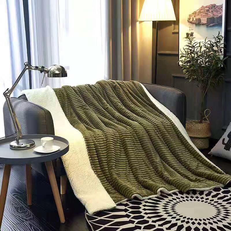 Solid Color Cover Blanket details Picture