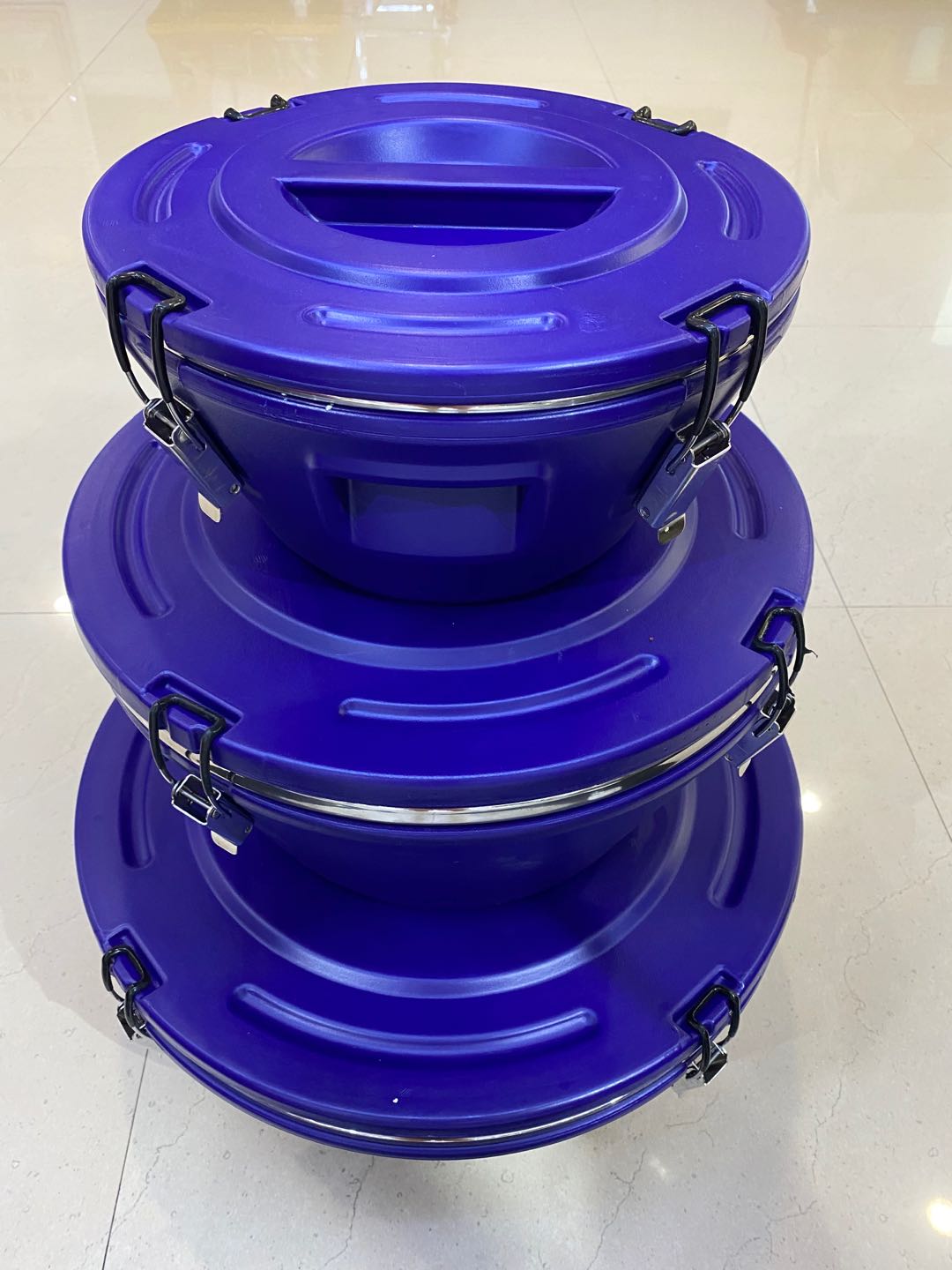 Stainless steel insulated buckets 15L, 26L, 36L rice porridge buckets, large-capacity soy milk buckets detail image 1