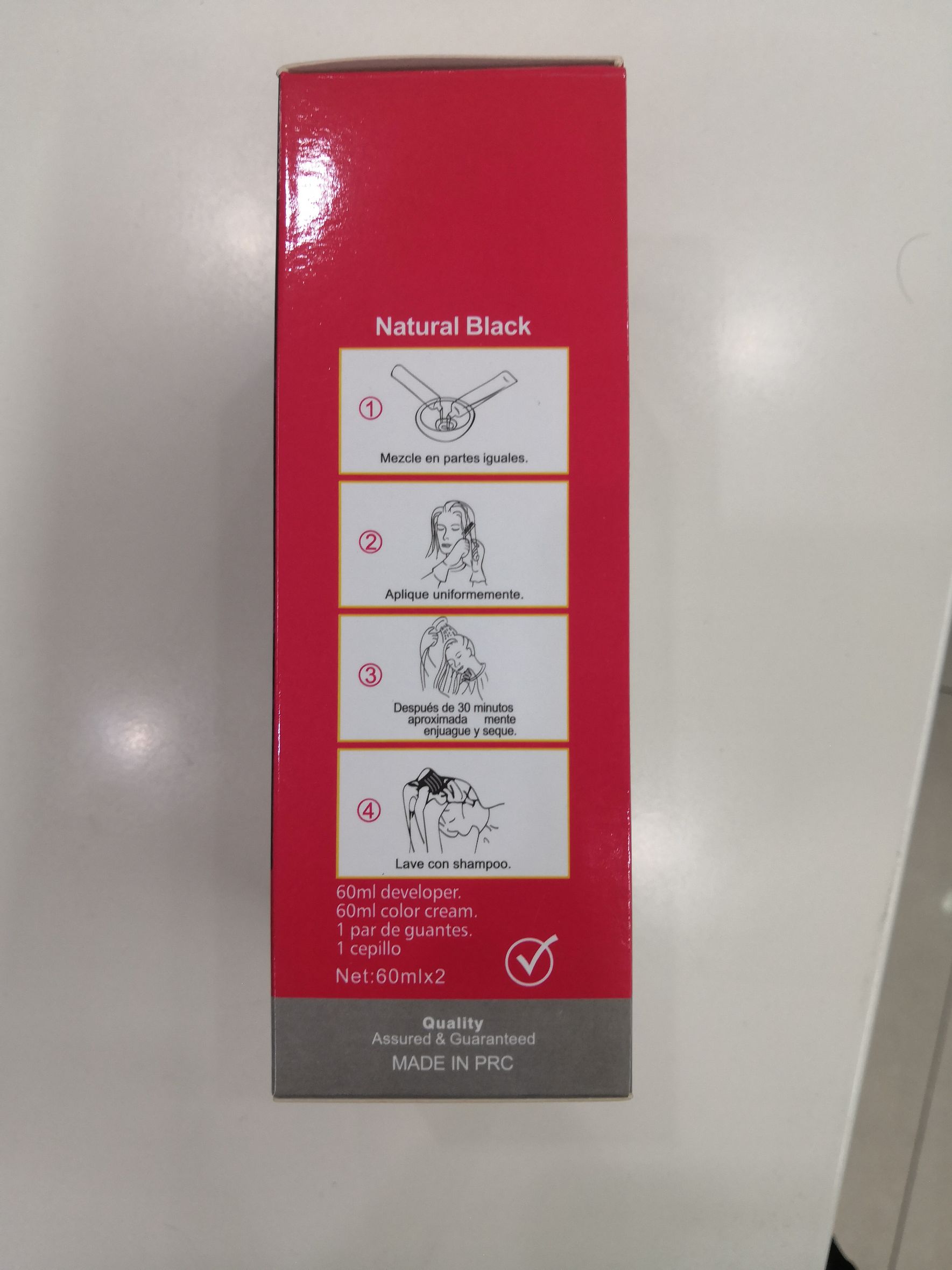 40Ml*2 Juxiu Hair Color Cream Rich Burgundy Red/Medium Blonde/Violet full figure