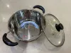 6-piece set of multi-purpose pot, soup pot, cooking pot, 22cm, 24cm, 26cm stainless steel, color details Picture