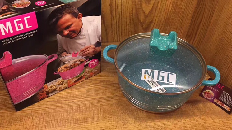 32 Colorful soup pot Non-stick pan