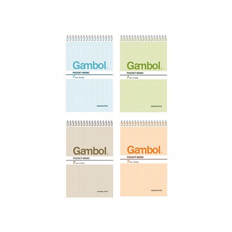 KOKUYO/ Guoyu WCN-SA6506X Spiral Edition A6 50-page 4-color mixed set