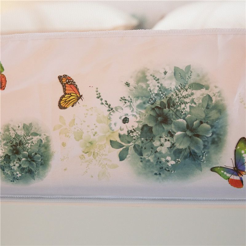 Mosquito Magic Free Installation Mosquito Net Bird Language Floral Mosquito Net Manufacturers Direct Sales Mosquito Net Item Picture