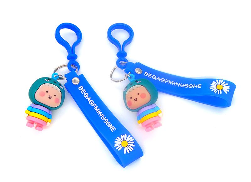 大号小恐龙钥匙扣挂件 网红钥匙扣包包挂饰 校园饰品地摊货源批发详情图1