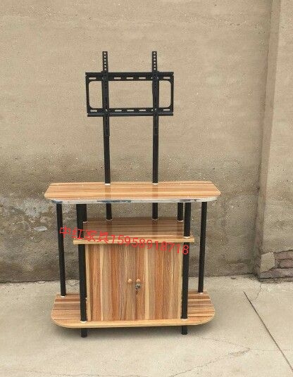 茶几电视桌客厅卧室多用架板式电视柜批发简易电视柜白底实物图