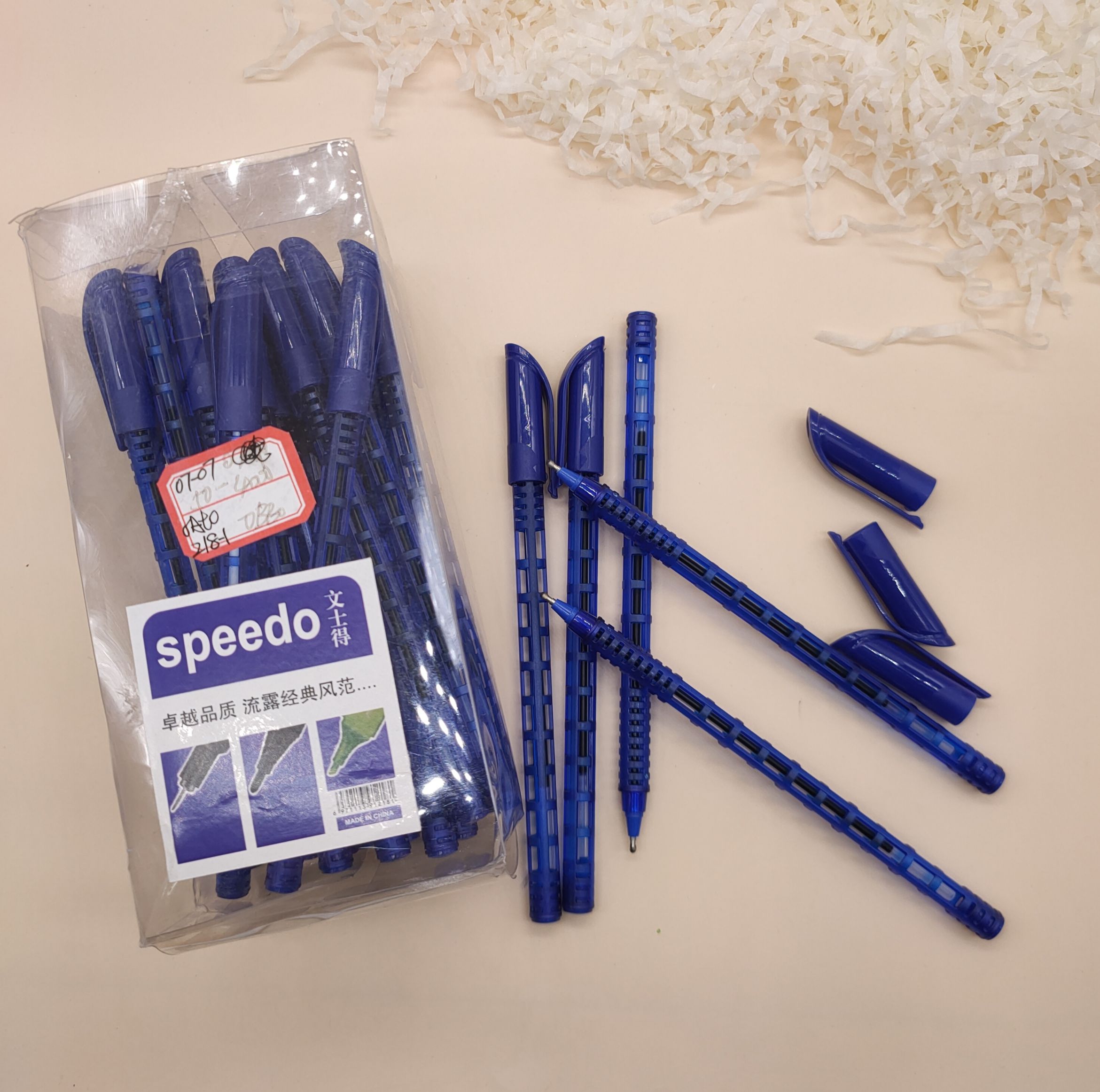 Special for office students ballpoint pen hollow-out rod details Picture