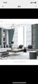 【 Haina 】 Nordic modern and fashionable seamless splicing curtains for living rooms, dining rooms, bedrooms, studies, floor-to-ceiling Windows and bay Windows details Picture
