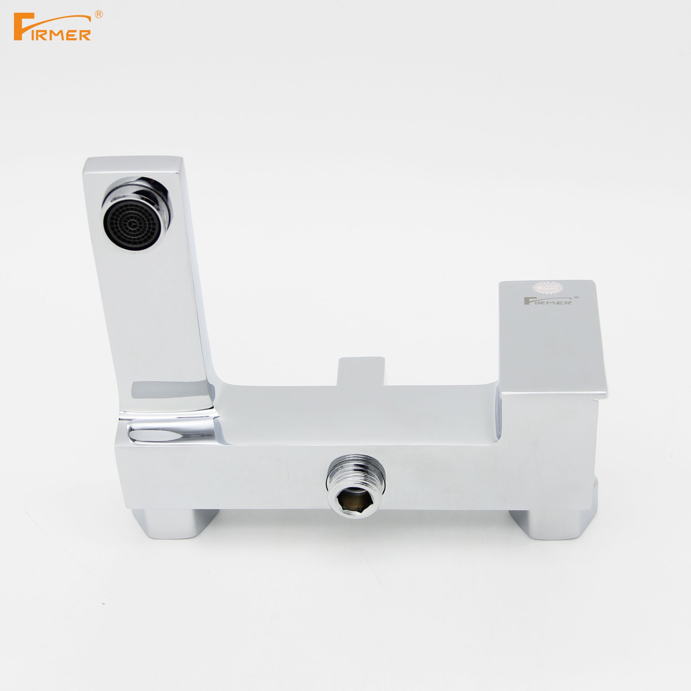 FIRMER hot and cold water faucet shower water heater on/off valve bath simple bathroom triple Specification drawing