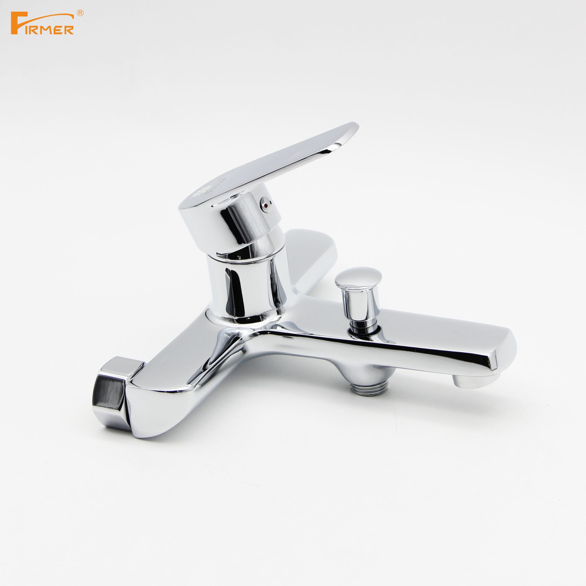 FIRMER Shower tub faucet hot and cold full copper bath triple bath bath Application Scenario