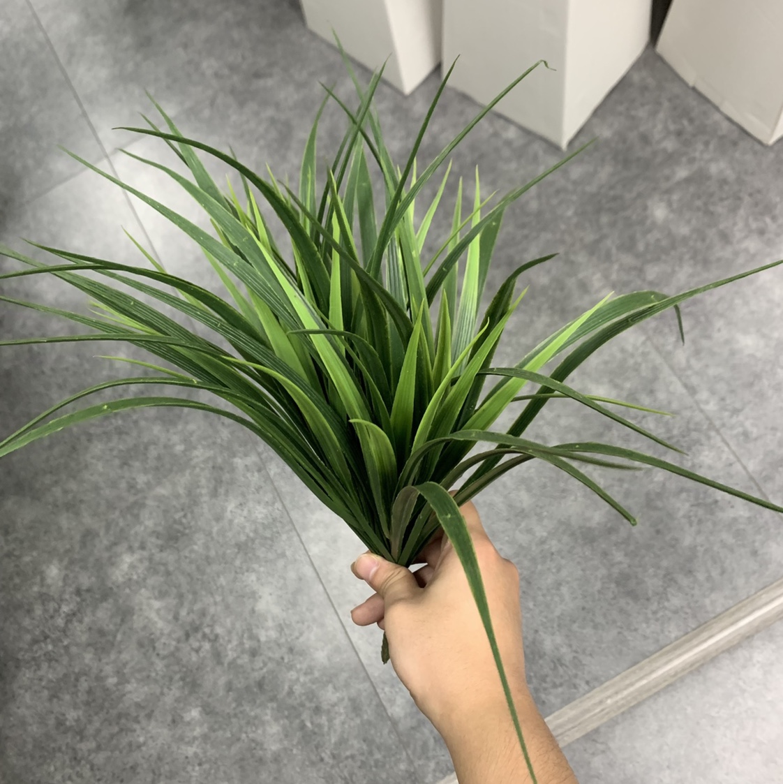 Simulation plant green plant potted home put floor green plant plastic grass 19 thumbnail