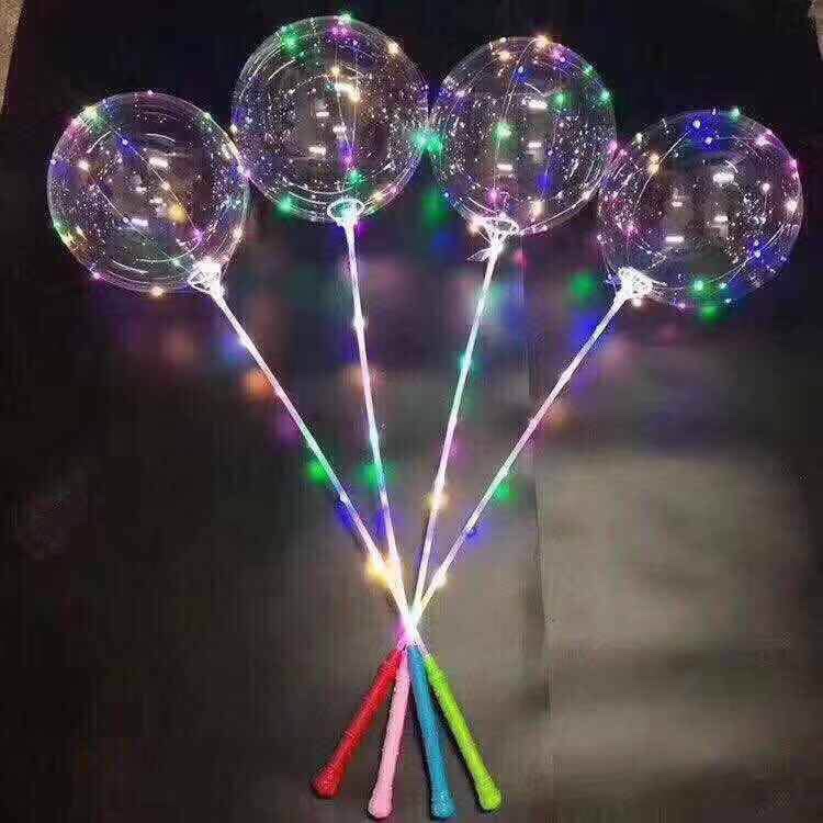 Ground push hot product bobo ball lights up