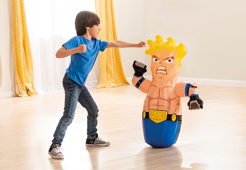 INTEX Inflatable untoppleable Toy for Babies, large size, children, boxing exercise, Inflatable educational toy 44672 pic 2