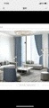 【 Haina 】 Nordic modern and fashionable seamless splicing curtains for living rooms, dining rooms, bedrooms, studies, floor-to-ceiling Windows and bay Windows undefined