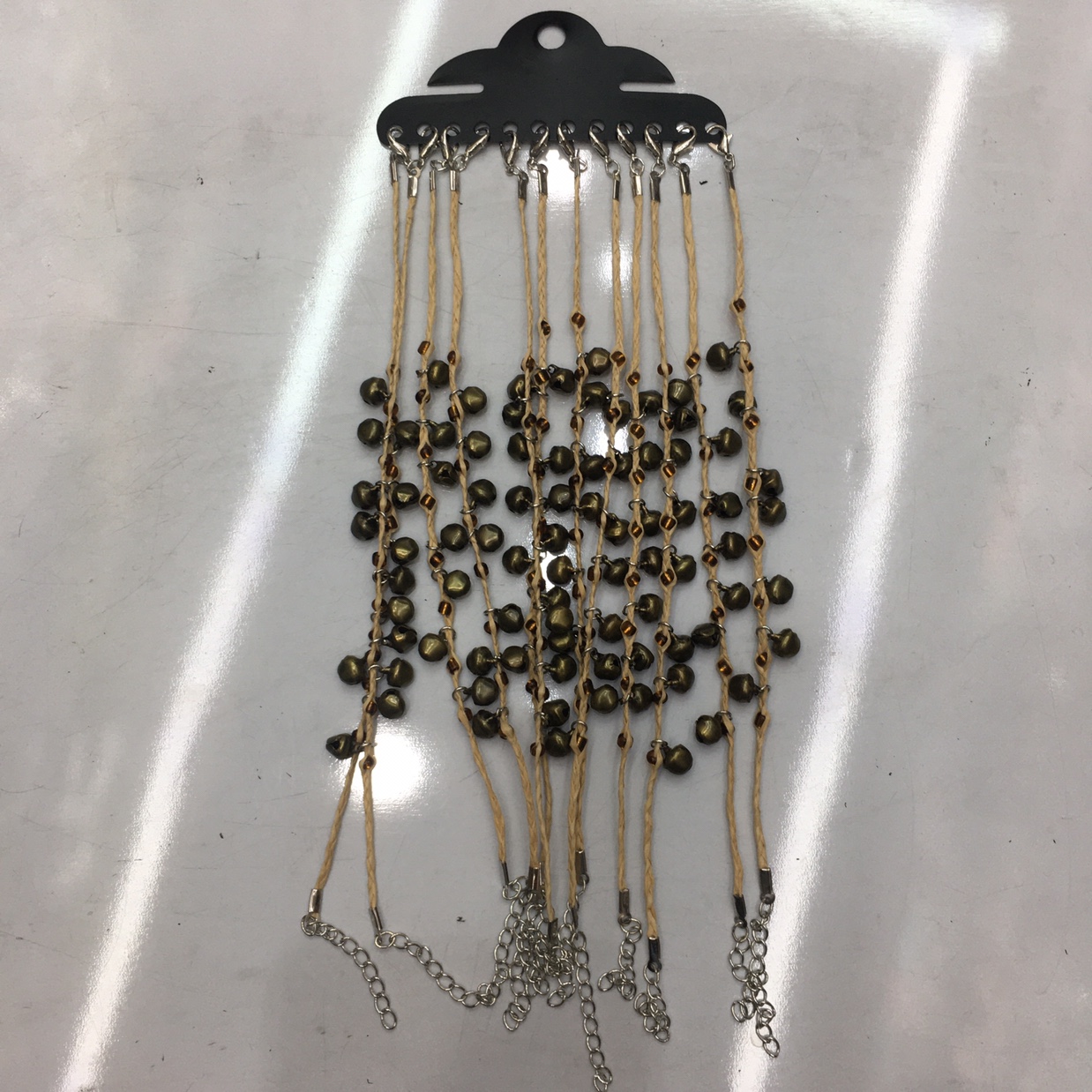 Clover ancient bell anklets
