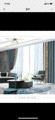 【 Haina 】 Nordic modern and fashionable seamless splicing curtains for living rooms, dining rooms, bedrooms, studies, floor-to-ceiling Windows and bay Windows Item Picture