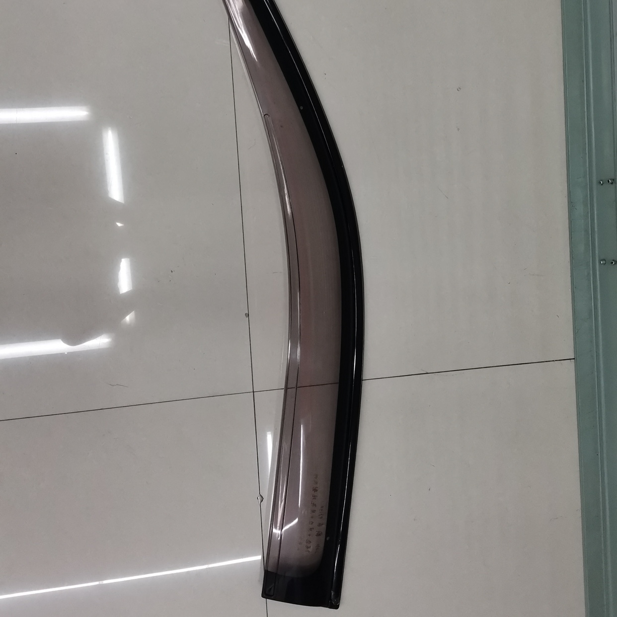 Specialized production of acrylic rain shield auto and motorcycle parts with original factory quality