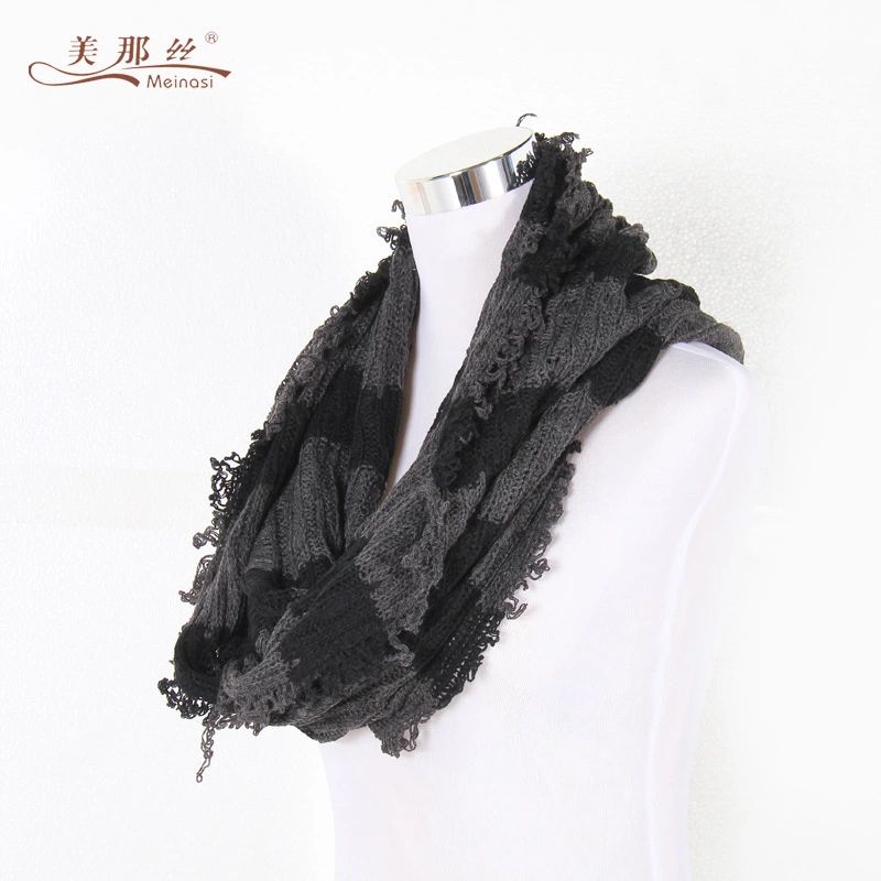 2020 Meina Silk Supply Hanging Dye Matching Color Warm Fashion Warm Bib Factory Direct Sales details Picture