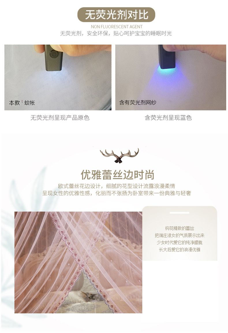 落地不锈钢宫廷蚊帐-星空详情图5