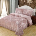 Three-piece set of velvet bed cover details Picture