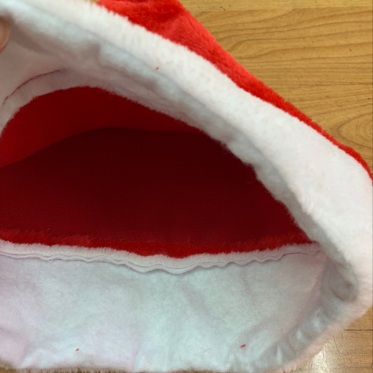 圣诞节装饰品圣诞帽小朋友小孩帽 圣诞礼物 圣诞成人儿童帽细节图