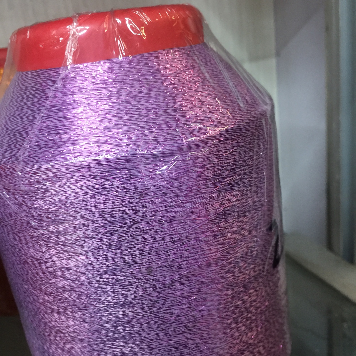 Extra Fine Gold And Silver Nylon And Nylon, Single, Double, Embroidery Thread, Use (Stockings, Underwear, Gloves, Scarves, Hats, Wool Yarn, Headband, Etc.) 22 White Bag Light Purple