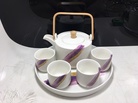 北欧茶具杯礼品套装XLJ015紫色