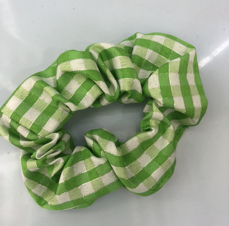 Bright silk striped cotton fabric fruit green ordinary circle large intestine circle Hong Kong Chen jewelry