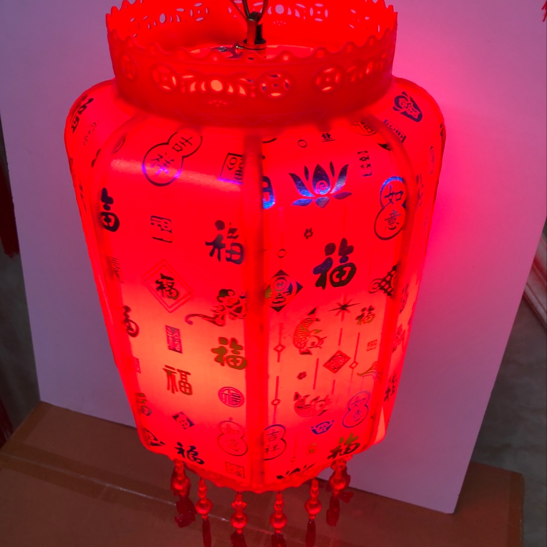 2021 New style factory direct sales wholesale rotating winter melon lanterns, festive wedding and festival supplies. Moving into a new home Specification image