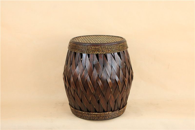 Retro bench bamboo crafts wooden seats thumbnail
