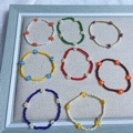 Rice bead small flower bracelet details Picture