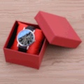 现货精致手表表盒 时尚透明礼品盒简约便宜手表包装盒子厂家直销白底实物图