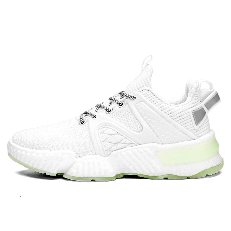 Adu Shoes 1625 Main Push Popcorn Thick Sole High Bounce Flying Knitting Sports Casual Shoes 39-44 details Picture